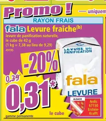 Norma Levyre Fraiche offre