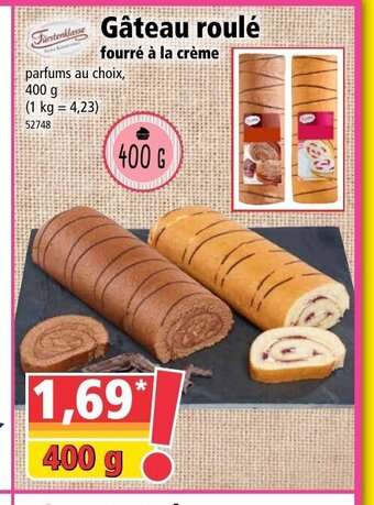 Norma Gateau Roulé offre