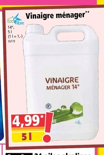 Norma Vinaigre Ménager offre