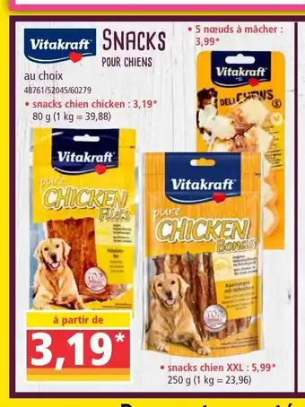 Norma Snacks Chien Chiken offre