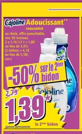 Norma Adoucissant offre