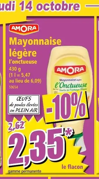 Norma Mayonnaise Légére offre