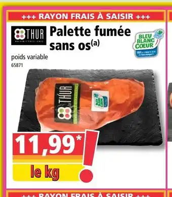 Norma Palette Fumée Sans Os offre