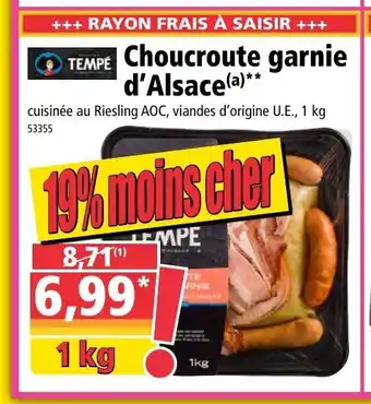 Choucroute Garnie D'alsace
