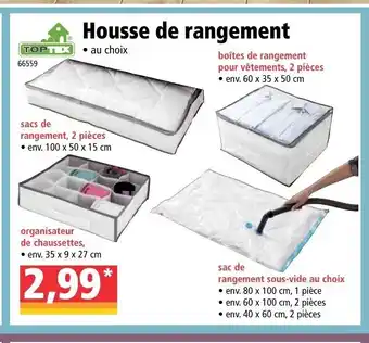 Norma Housse De Rangement offre