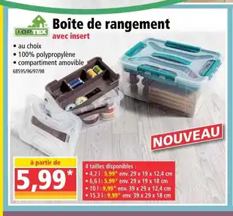 Norma Boite De Rangement offre