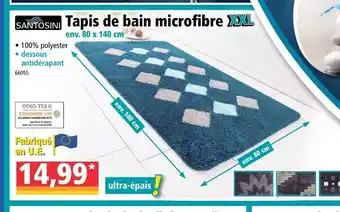 Norma Tapis De Bain Microfibre offre