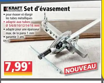 Norma Set D' évasement offre