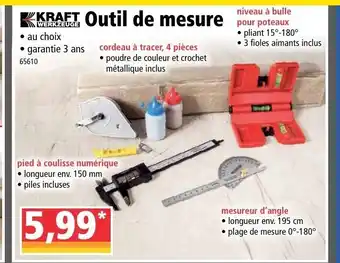 Norma Outil De Mesure offre