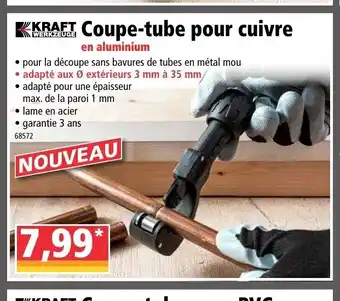 Coupe-Tube Pour Cuivre