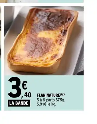 E.Leclerc FLAN NATURE offre