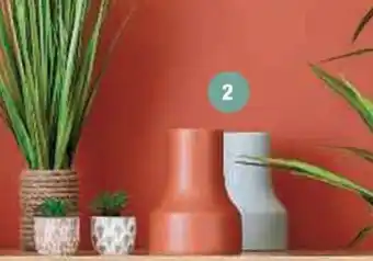 Super U VASE CERAMIQUE H. 16 CM offre