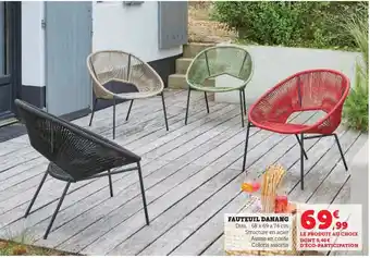 Super U FAUTEUIL DANANG offre