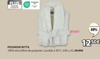 JYSK PEIGNOIR NITTA offre