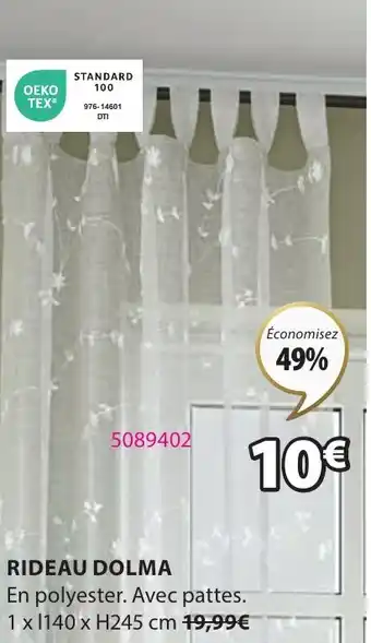 JYSK RIDEAU DOLMA offre