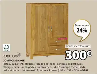 JYSK COMMODE HAGE offre
