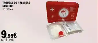 Autobacs TROUSSE DE PREMIERS SECOURS 18 pièces. offre