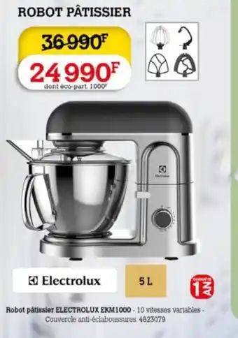 Darty Robot pâtissier ELECTROLUX EKM1000 offre
