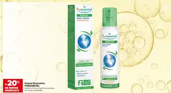 Carrefour maPara parapharmacie Gamme Respiratoire PURESSENTIEL offre