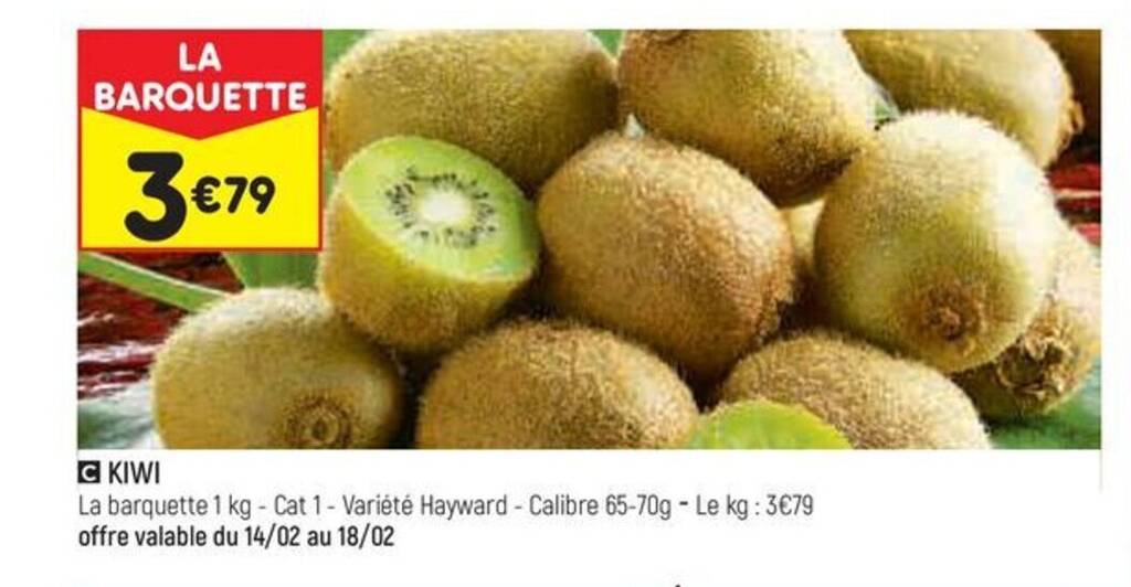 Promo KIWI chez Leader Price