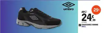 E.Leclerc Sport CHAUSSURES HOMME ORELL offre