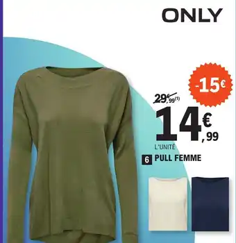 E.Leclerc Sport PULL FEMME offre
