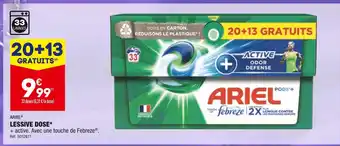 ALDI ARIEL LESSIVE DOSE offre