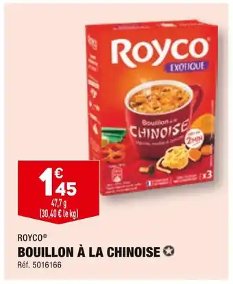 ROYCO BOUILLON À LA CHINOISE