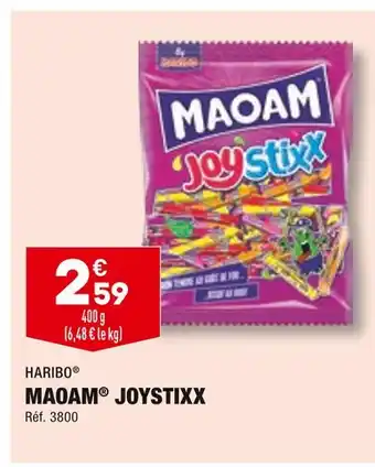 ALDI HARIBO MAOAM JOYSTIXX offre
