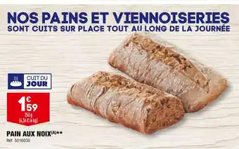 ALDI PAIN AUX NOIX offre