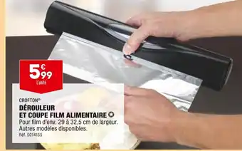 ALDI CROFTON DÉROULEUR ET COUPE FILM ALIMENTAIRE offre