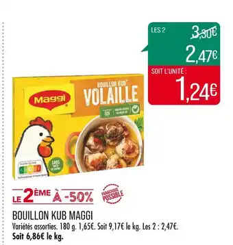 Match MAGGI BOUILLON KUB offre