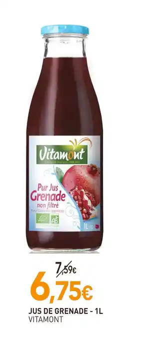 naturéO VITAMONT JUS DE GRENADE offre