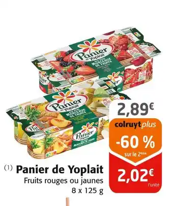 Colruyt Panier de Yoplait offre