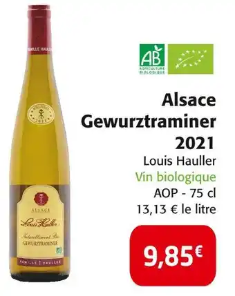 Colruyt Louis Hauller Alsace Gewurztraminer 2021 offre
