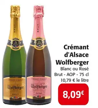Colruyt Wolfberger Crémant d'Alsace offre