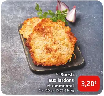 Colruyt Roesti aux lardons et emmental offre