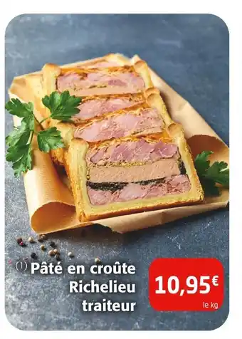 Colruyt Pâté en croûte Richelieu traiteur offre