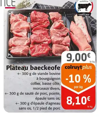 Colruyt Plateau baeckeofe offre