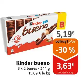 Colruyt Kinder bueno offre