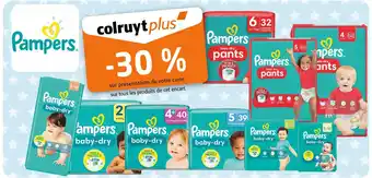 Colruyt Pampers Pampers offre