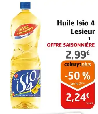 Colruyt Lesieur Huile Isio 4 offre