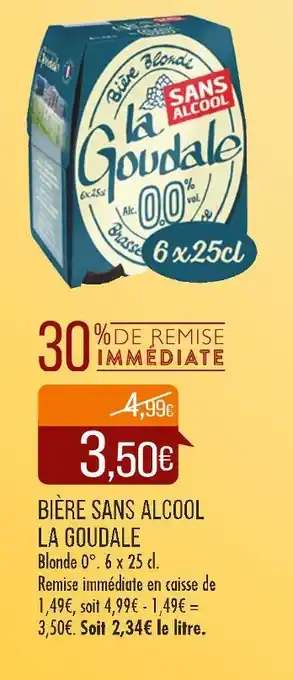 Match LA GOUDALE BIÈRE SANS ALCOOL offre