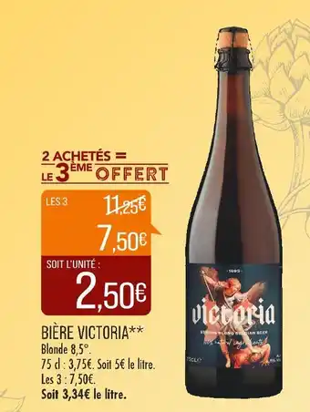 Match VICTORIA BIÈRE offre