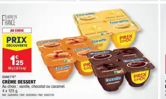 ALDI CRÈME DESSERT offre