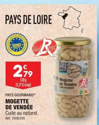 ALDI MOGETTE DE VENDÉE offre