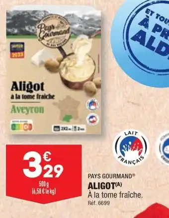 ALDI ALIGOT offre