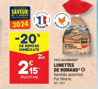 ALDI LUNETTES DE ROMANS offre