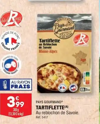 ALDI TARTIFLETTE offre