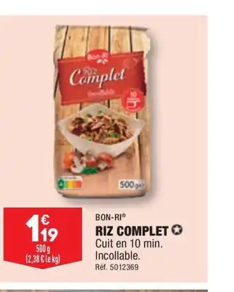 ALDI RIZ COMPLET offre